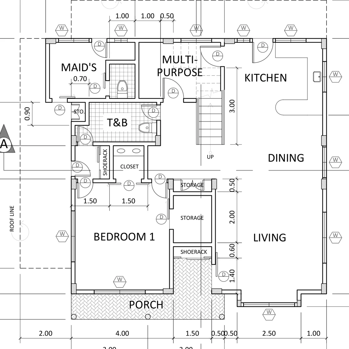 Raster floor plan input